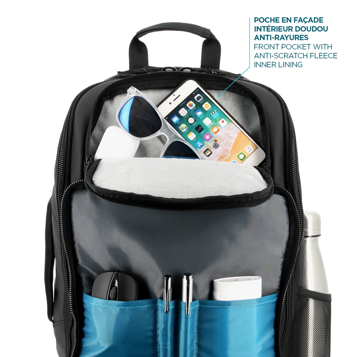 Mobilis Sac dos pour ordinateur portable voyage de 48 heures