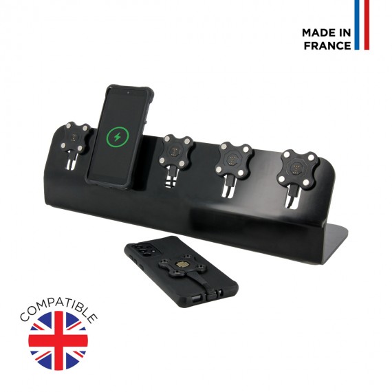 5-Port Charging Station 120W (UK Plug) - Compatible with ENERGIA MOBILE 
