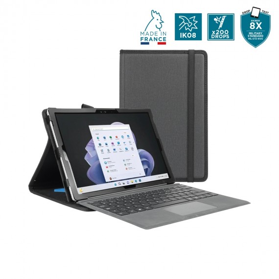 Coque Transparente TPU Pour Surface Pro 8/9/10/11 - Protection Mince Et Aérée