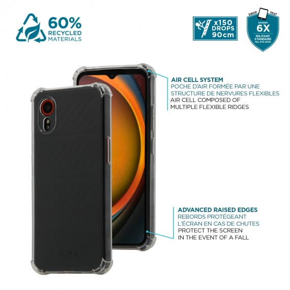 Protective case for Galaxy XCover 7 with reinforced corners 