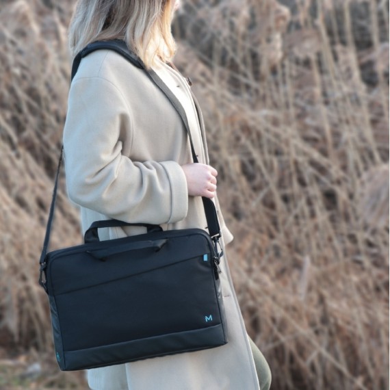 laptop briefcase made with recycled materials