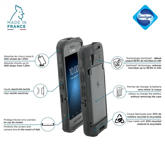 case for zebra tc21/26 mobile scanner