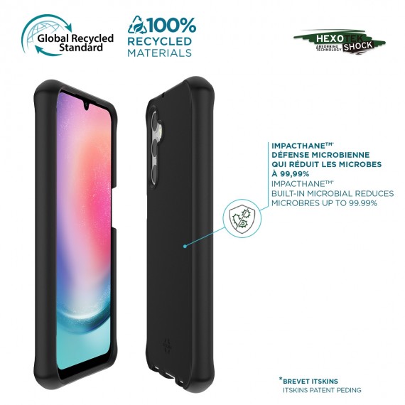 Case Galaxy A25 5G - antimicrobial - 100% recycled 