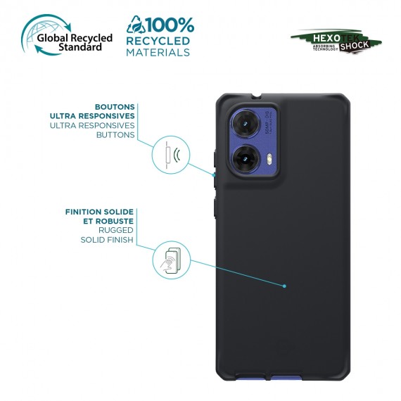 Case Motorola Moto G85 - antimicrobial - 100% recycled 