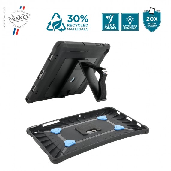 case for Galaxy Tab A9+ 10.9 with kickstand & 360° rotative handstrap