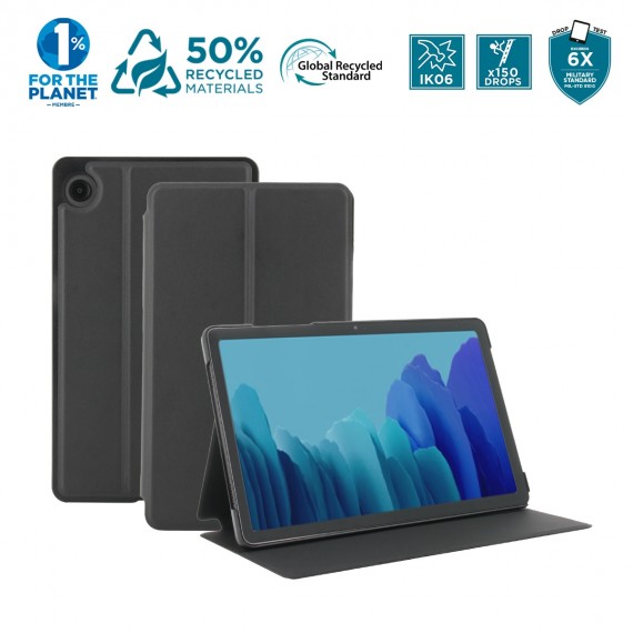 Coque de protection éco-conçue avec rabat pour Galaxy Tab A9 8.7'' (SM-X110 / SM-X115)