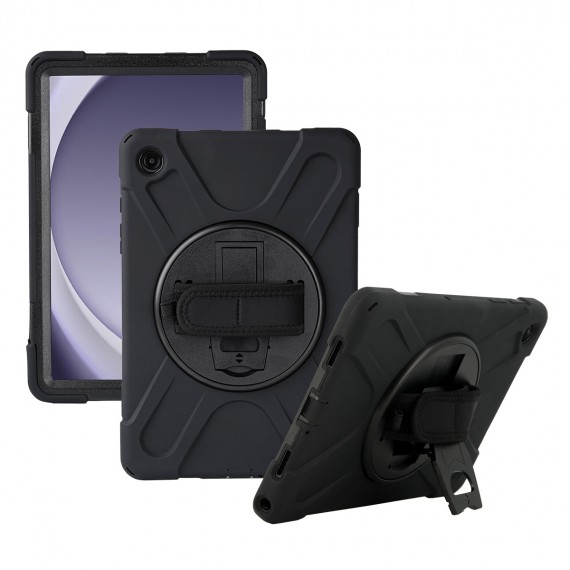 Reinforced protective case with shoulder strap for Galaxy Tab A9+ (SM-X216R / SM-X210R / SM-X216 / SM-X210) 