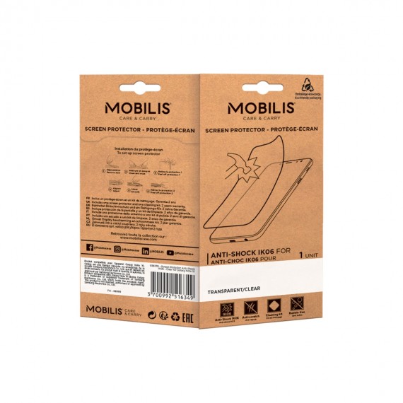 Mobilis Anti-Shock IK06 - protection d'écran pour téléphone portable -  036224