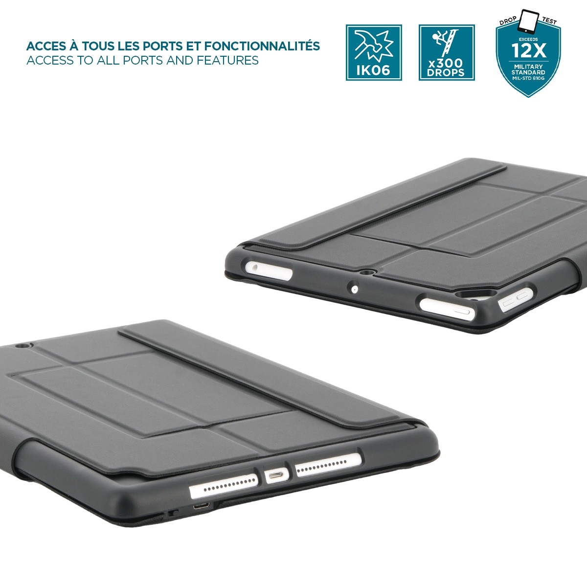 CC Store Clavier pour iPad 10.2 9th 2021/8th 2020/10.2 7th 2019/10.5