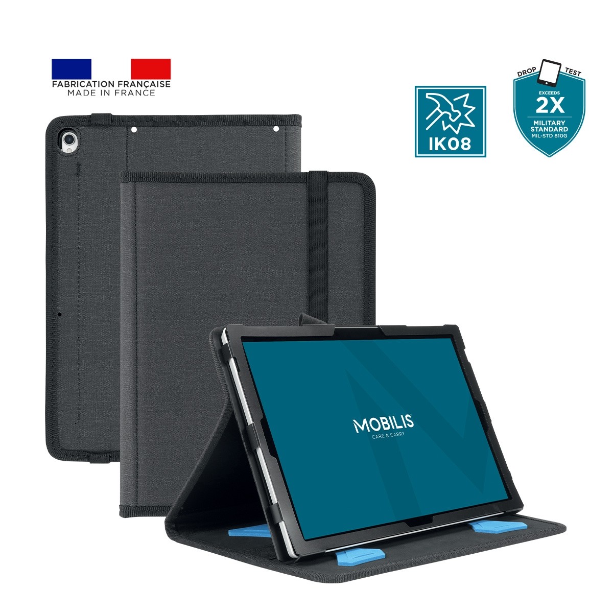 Housse IPad Drapeau Américain - Protection Anti-choc - Occasion Bon état