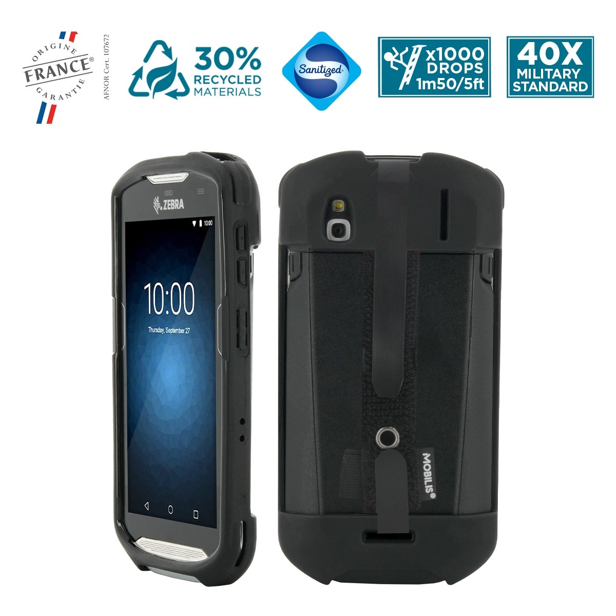 Protecteur D'écran Bruni Pour Zebra TC57 - Lot De 2 - Neuf