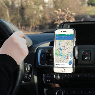 Universal car air vent mount for smartphone
