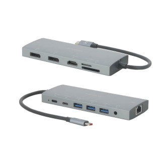 Docking station USB-C 12 in 1 - 100W