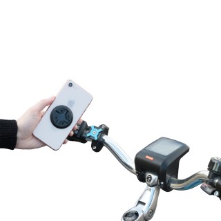 Support Professionnel pour le Guidon de Bicyclette et la Moto Imperm/éable Rotative 360 /º pour = CATERPILLAR CAT S41 DUAL TD-LTE-A  Noir DFV mobile