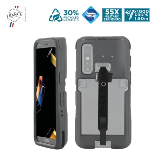 Rugged protective case + handstrap for Zebra TC501 - PROTECH