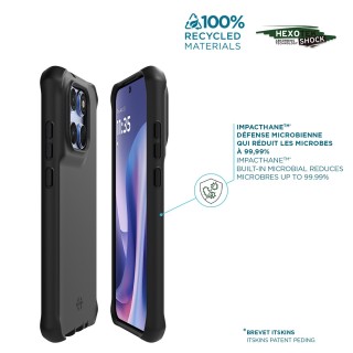 Case Motorola Moto G67 - Antimicrobial - 100% recycled 