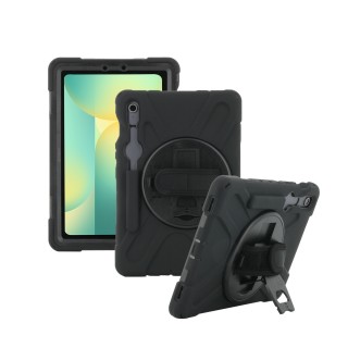 Coque de protection renforcée avec bandoulière pour Galaxy Tab S10 FE - S9 FE - S9