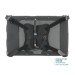 Elastic X-shaped universal hand strap with stylus holder for tablet