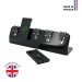 5-Port Charging Station 120W (UK Plug) - Compatible with ENERGIA MOBILE 