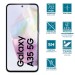 Protège-écran pour Galaxy A35 5G - A55 5G - Incassable & anti-chocs IK06 - Finition transparente