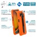 Rugged protective case for Galaxy XCover 7 Pro + handstrap - PROTECH - Orange