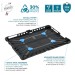 Coque de protection renforcée pour Microsoft Surface Pro 10 -Surface Pro 9 - Surface Pro 8 avec trépied + patte de saisie rotative 360°