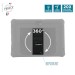 Reinforced protective case for Galaxy Tab Active5 Pro with kickstand + 360° rotative handstrap - Made in France