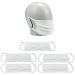 masque textile confortable filtration garantie 50 lavages, confort assuré