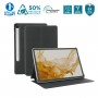 Coque de protection éco-conçue avec rabat pour Galaxy Tab S10 Lite - Tab S10 FE - Tab S9 FE - Tab S9