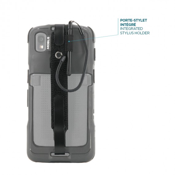 Universal elastic Hand strap with stylus holder