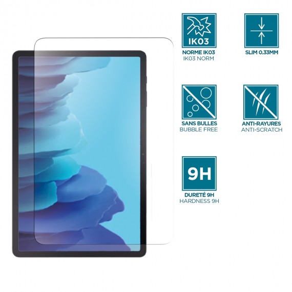 Screen protector tempered glass Clear finishing for Galaxy Tab A9+ 11'' (SM-X216R / SM-X210R / SM-X216 / SM-X210)
