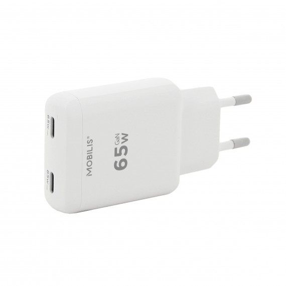 65W Charger - Ultra Compact - 2 USB-C 