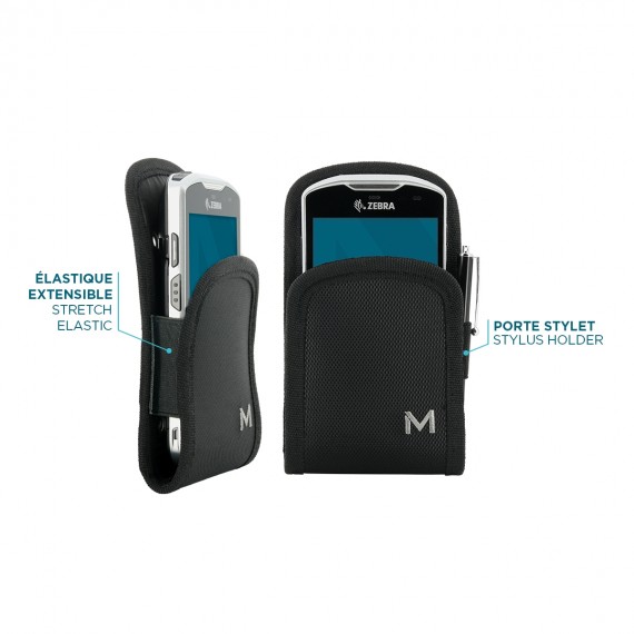 Basic Holster for mobile scanner & smartphone - Belt - Easy access system - Size M