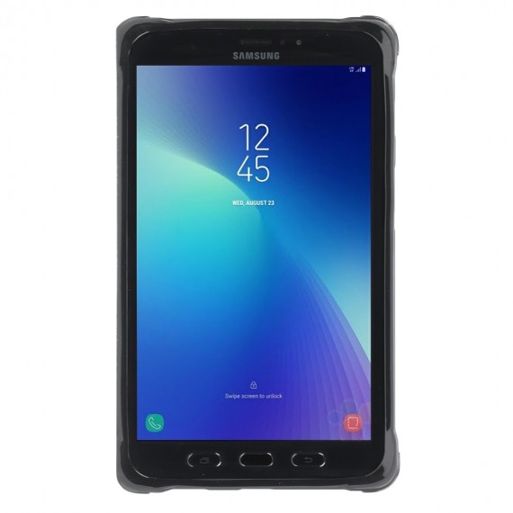 PROTECH reinforced protective case for Galaxy Tab Active2 8" with kickstand + handstrap + shoulderstrap