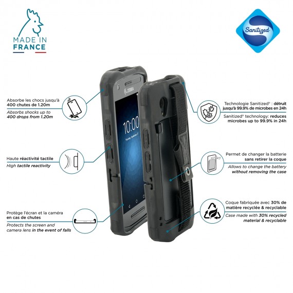 case for zebra tc21/26 mobile scanner