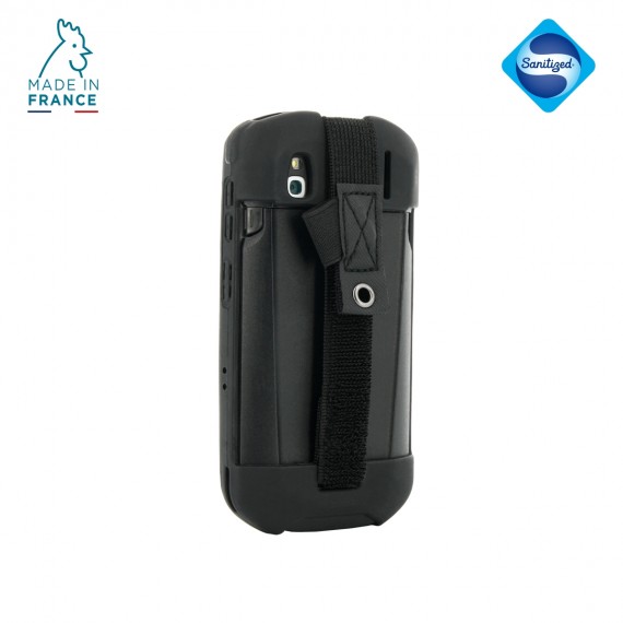 Caseroxx – Tasca Outdoor In Vera Pelle Marrone Per Zebra TC51/TC52/TC56/TC57 – Con Clip Girevole 360° E Slot Per Carte
