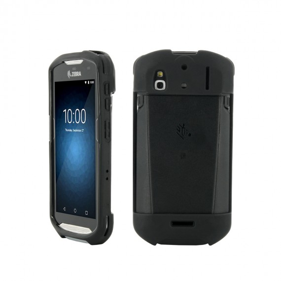 rugged case for zebra tc51/52/56/57 mobile scanner with ergonomic