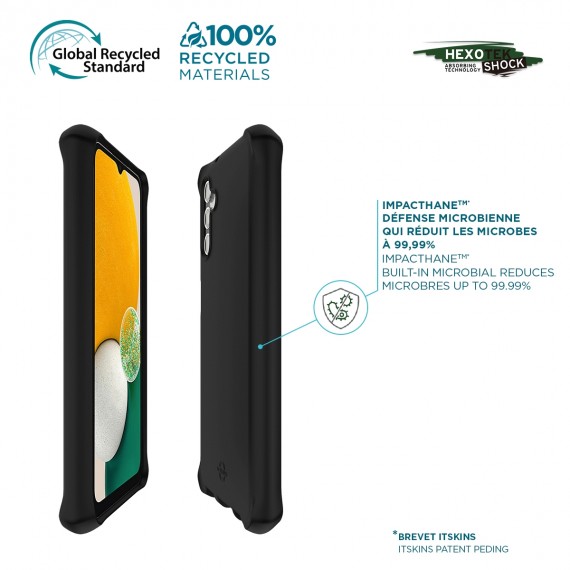 Case Galaxy A13 5G - Galaxy A04s - antimicrobial - 100% recycled - Spectrum