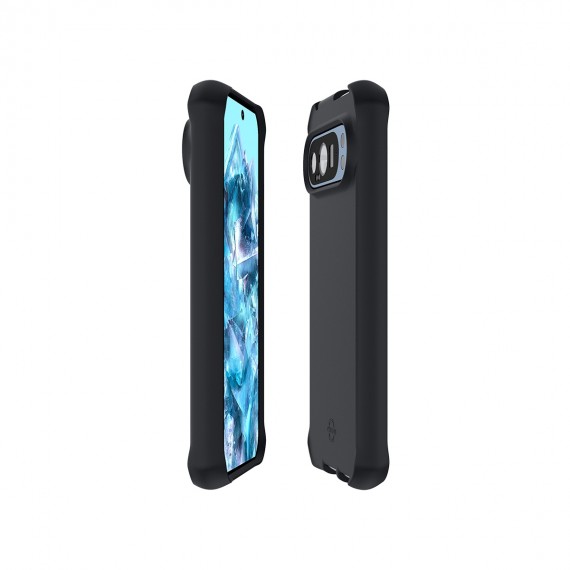 shockproof rugged Case Google Pixel 9 - Pixel 9 Pro - antimicrobial - 100% recycled