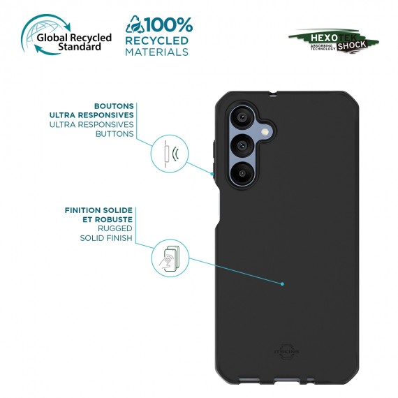 Rugged Case Galaxy A16 4G - A16 5G - antimicrobial - 100% recycled shockproof