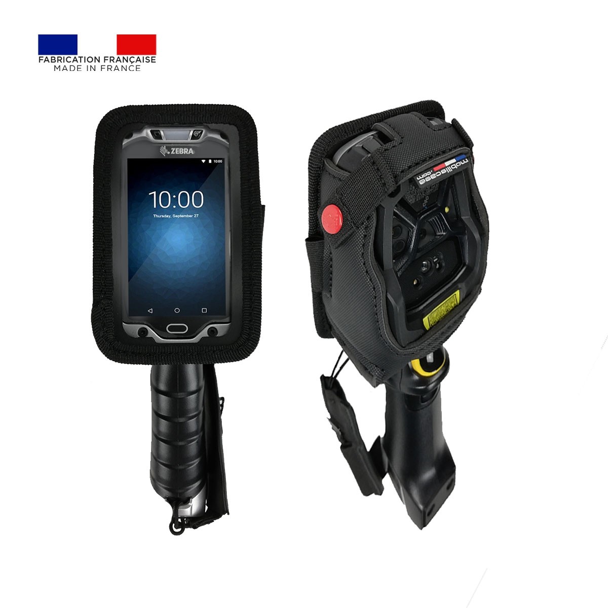 rugged and ergonomic case for zebra tc8000 mobile scanner