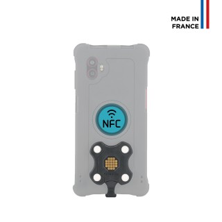 ENERGIA MOBILE Magnetic POGO Pin Dongle (USB-C 2.0) - 30mm Short Cable - Black