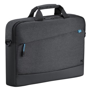 Trendy toploading briefcase Black