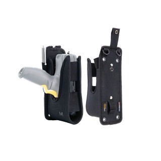 GUN Holster for Handheld device with pistol grip - belt & leg strap - Size M