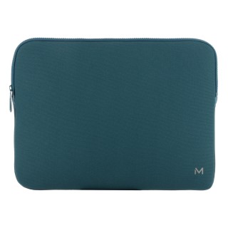 Skin memory foam laptop sleeve up to 14'' - Prussian Blue & Grey