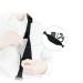 Universal shoulder strap with secure opening system + expandable pocket - 2 attachment points 
