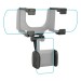 Universal smartphone holder for interior rear-view mirror 