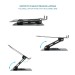 Ergonomic 360° rotating PC stand