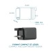 Fast Wall Charger UK - 20W - USB-C for Smartphone & Tablet 