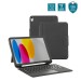 Protective case for iPad 10.9'' with detachable French Bluetooth® keyboard + touchpad